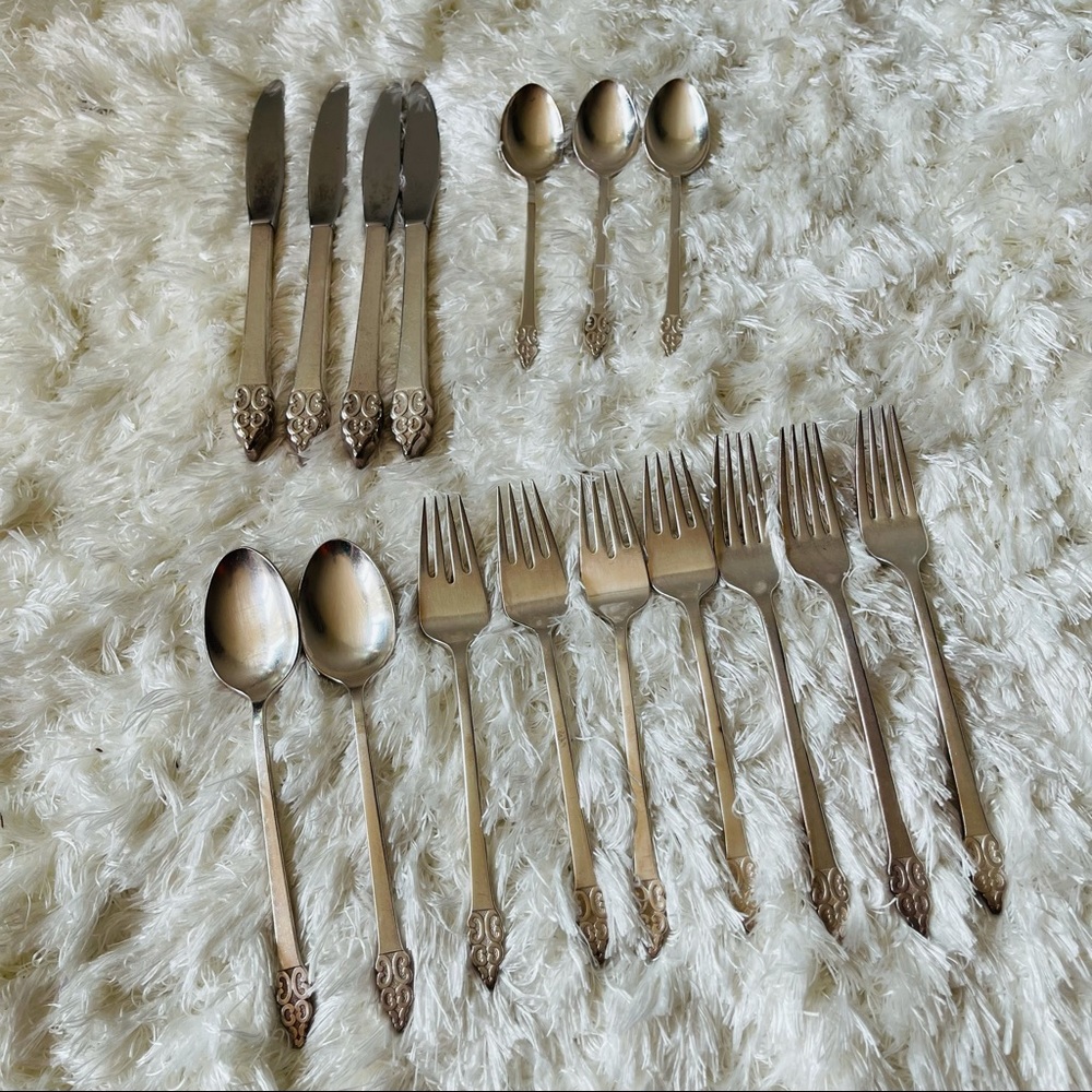 Vgt International Deep Silver Plate Flatware